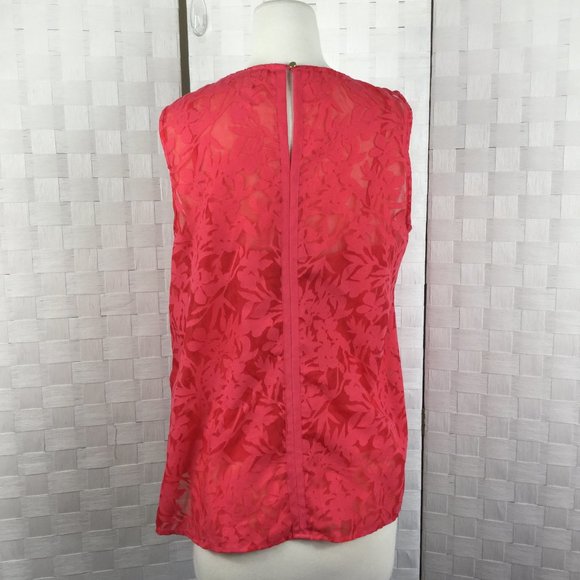 ❗️SOLD❗️Liz Claiborne Tropical Sheer top - Picture 2 of 6